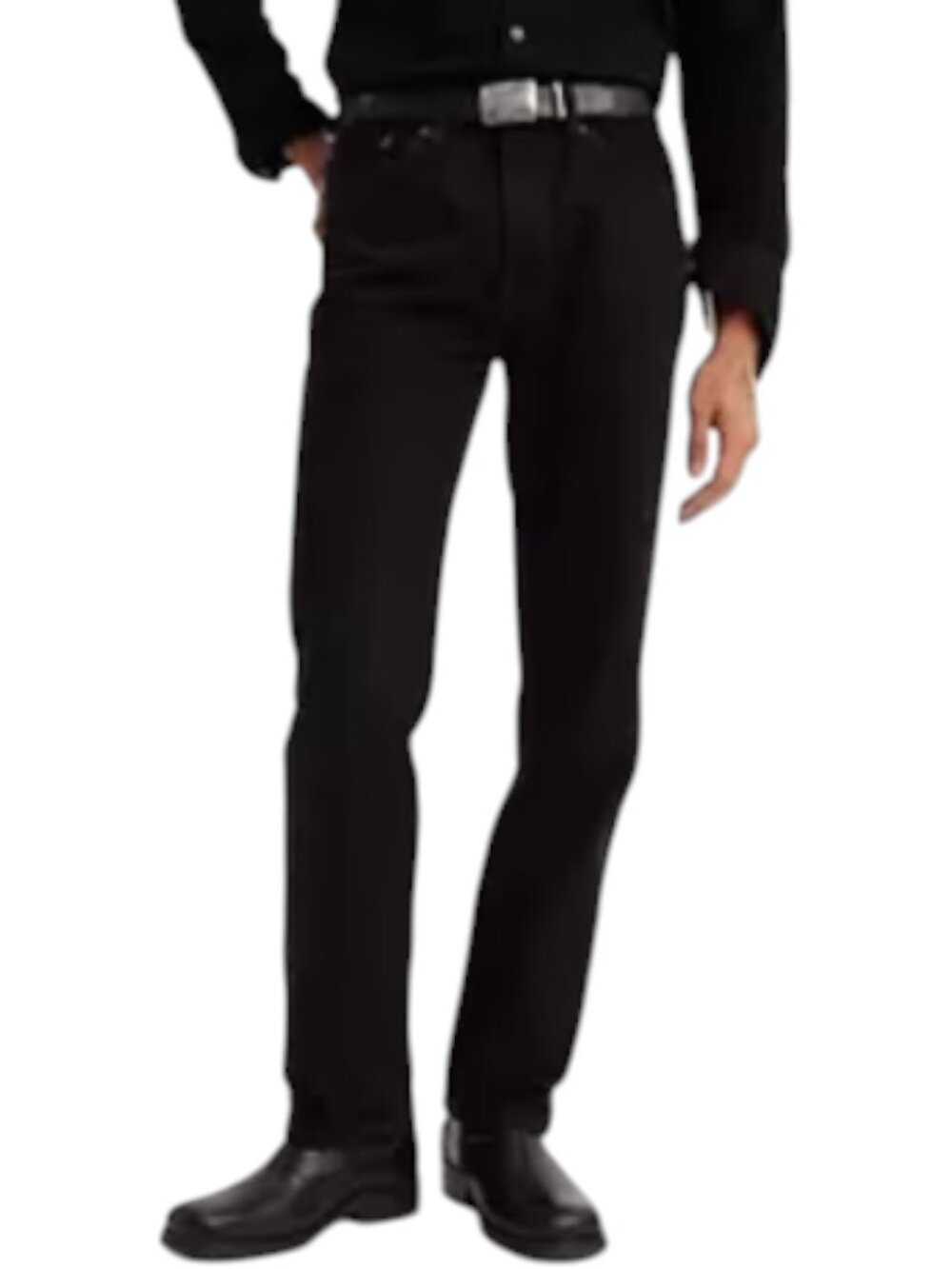 NEW Men's Levi's 505 Regular Fit jeans Black | 31 x 36